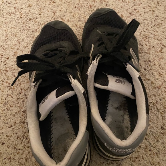 New balance 574 sneakers black size women’s 8 - Picture 6 of 7